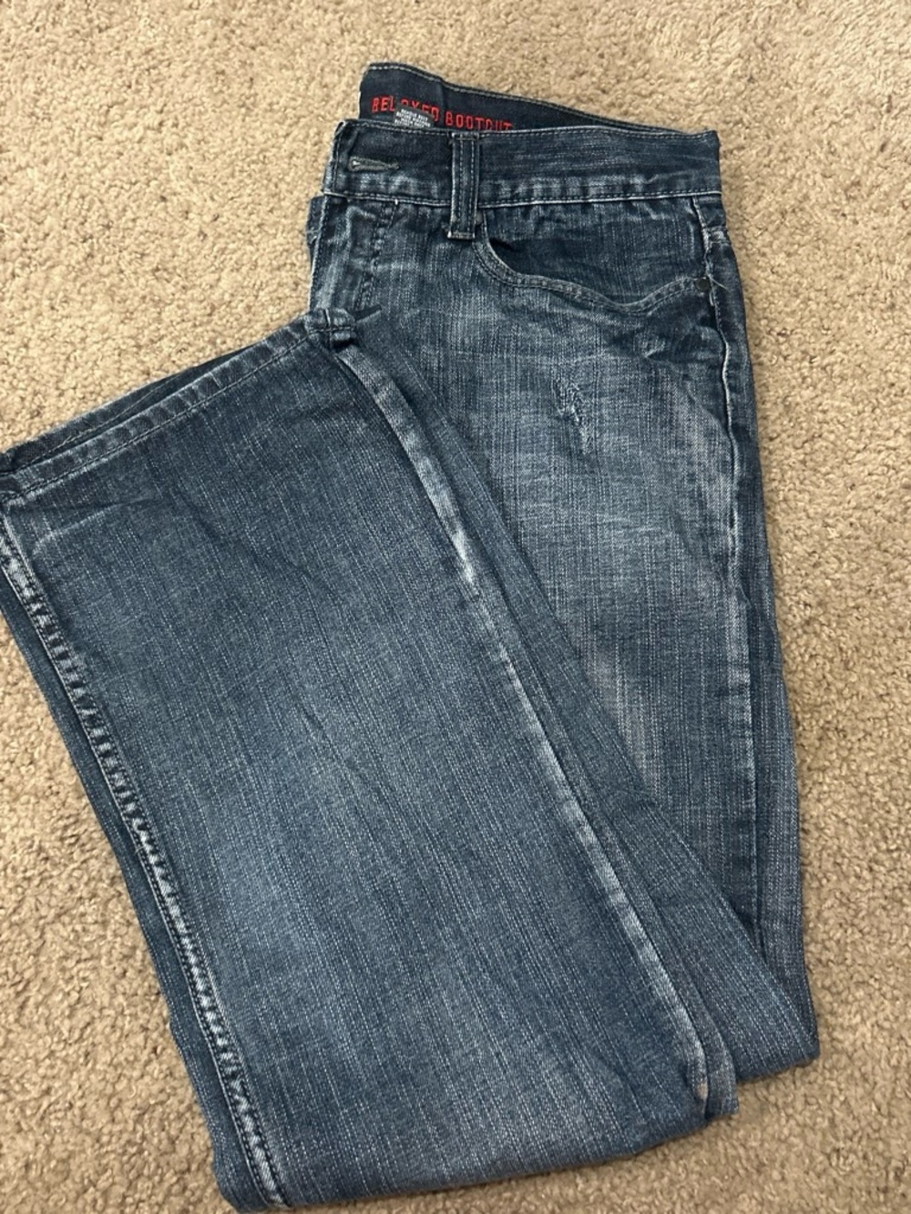 urban pipeline Men's Faded Indigo Relaxed Jeans